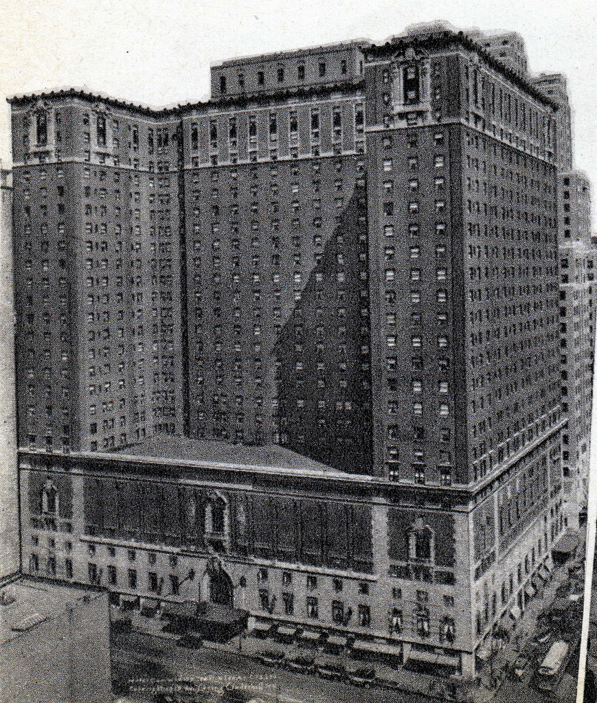 Commodore Hotel, New York, as it looked in 1928.