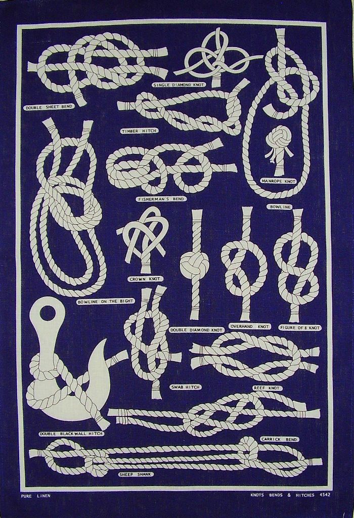 Nautical knots: bends and hitches