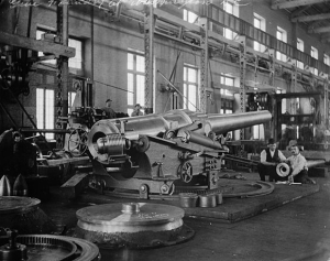 Navy Yard DC - by WW II it was the world's largest ordnance plant.
