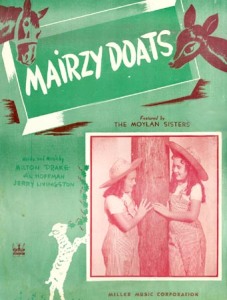 Mairzy Doats song cover